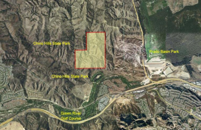 SHOPOFF PROPERTIES TRUST Chino Hills Chino Hills, California The Chino Hills property consists of 400 acres of undeveloped land located in the City of Chino, California.