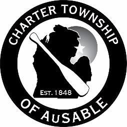 Application Date: Charter Township of AuSable 311 Fifth Street AuSable, MI 48750 Phone: (989) 739-9169 Fax: (989) 739-0696 Permit No.