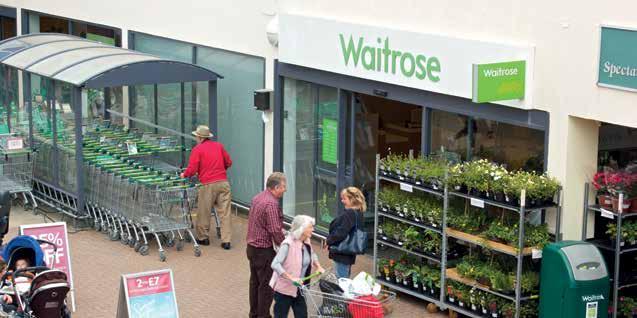 WAITROSE Waitrose is a chain of British supermarkets, which forms the food retail division of Britain s largest employee-owned retailer, the