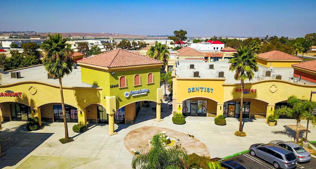 INVESTMENT HIGHLIGHTS PROPERTY SUMMARY: This property consists of a single-story strip center and a standalone building with square footage totaling approximately 16,548 SF.
