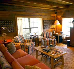 $350/night 3 BEDROOM 2 BATH 1,200 square feet Maximum occupancy: 8 BUILT IN 1986 RENOVATED IN 2006 THE LOG CABIN Rough-hewn and rustic never felt this good.