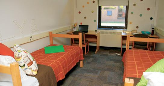 double rooms single rooms (limited) Residence Halls triple rooms quadruple rooms Residence Hall facts all residence halls are locked 24/7 and require card access for entry wireless access and all