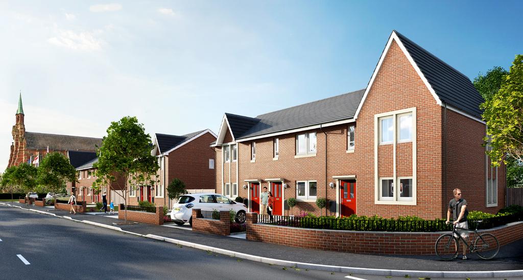 homes at ASPIRE Aspire is an exciting new development of 21 contemporary two and three bedroom homes for sale in Gorton, Manchester.