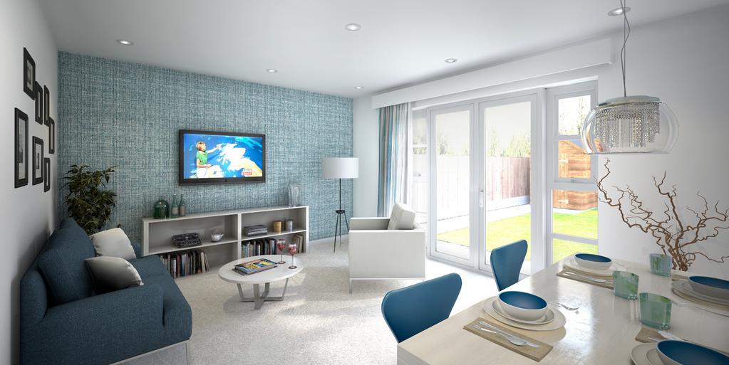 Style and substance Homes at Aspire have been built to an exceptionally high standard by leading building contractor, Wates.