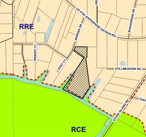 Zoning: Rural Residential/Enterprise Community Overlay Zone (RRE) and Resource Corridor/Enterprise Community Overlay Zone (RCE) 6. Future Land Use: Rural (R) 7. ECO Map: No 8.