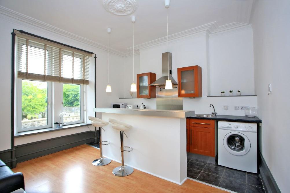 The Kitchen is fitted with modern units