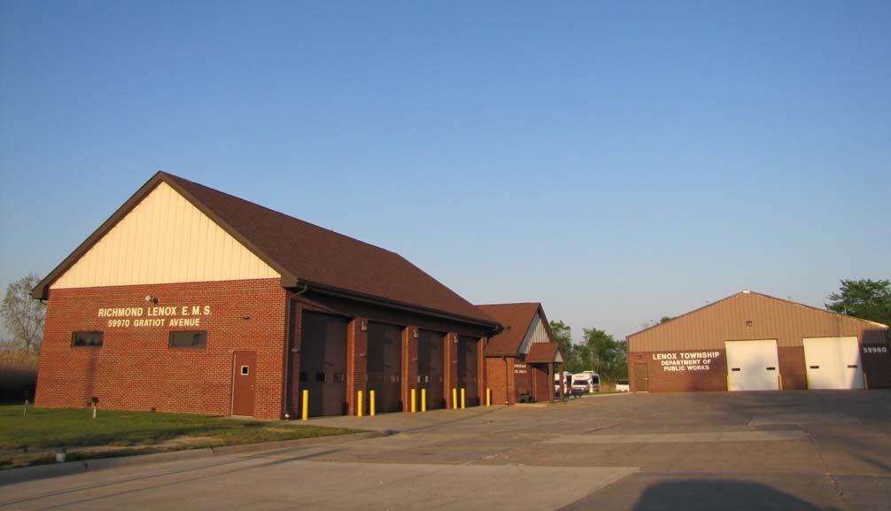 Public Services and Facili es Lenox Township provides numerous services to its residents.