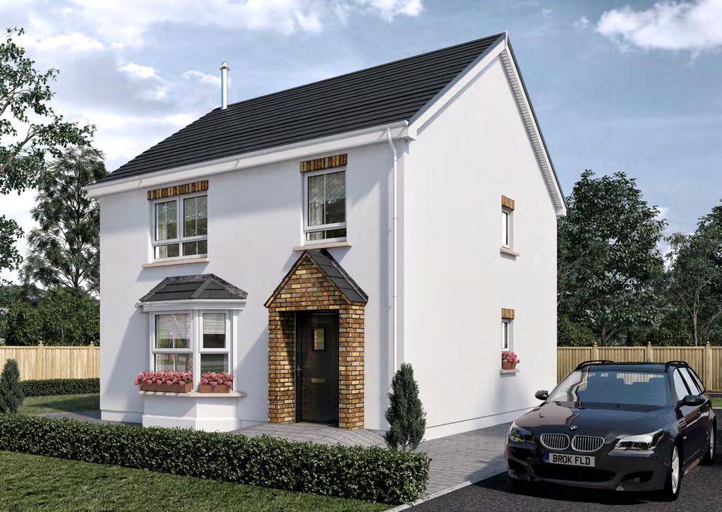BROOKFIELD DUNGANNON 7 The Dunmisk 114.9 SQ M 1237 SQ FT The Dunmisk is a superior detached four bedroom family home within development.