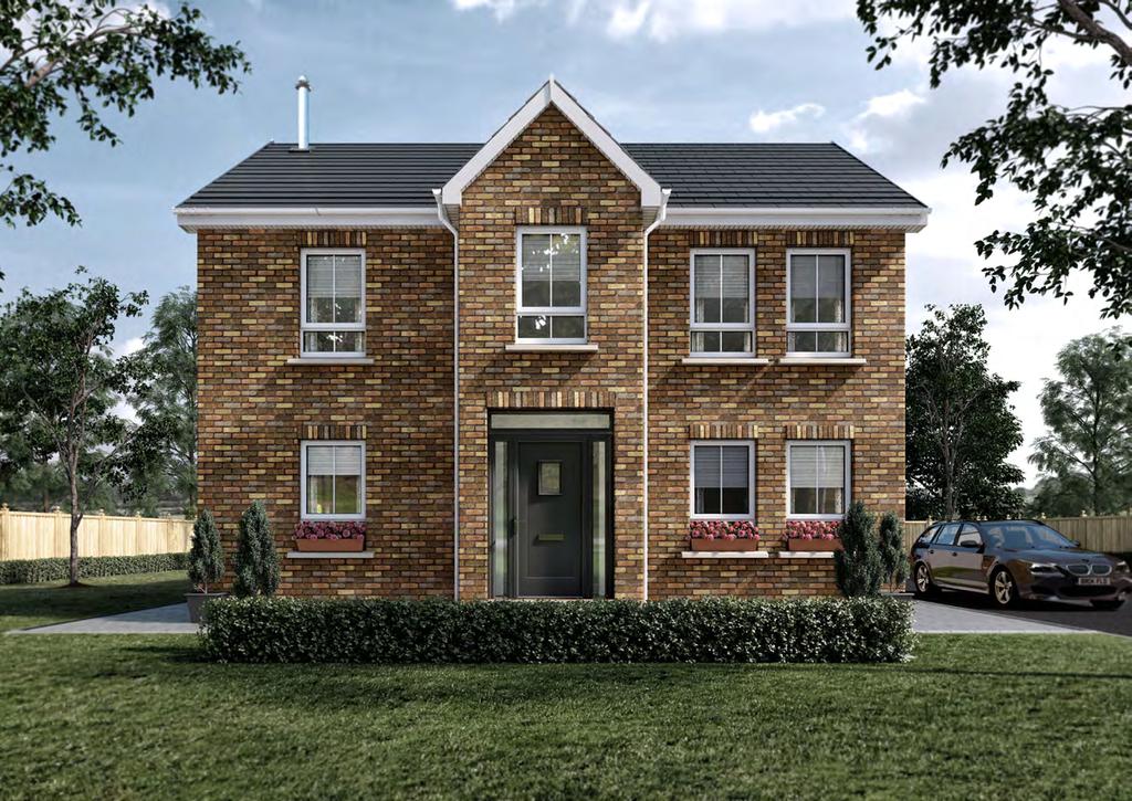 BROOKFIELD DUNGANNON The Glenlark 118.24 SQ M 1272 SQ FT A stunning 3-bedroom property boasting a brick, double aspect front. The Glenlark sits beautifully within development.