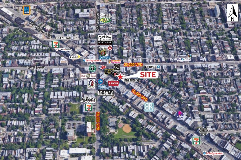 Area Retailer Map BUCKTOWN SIX CORNERS RETAIL SPACE FOR LEASE