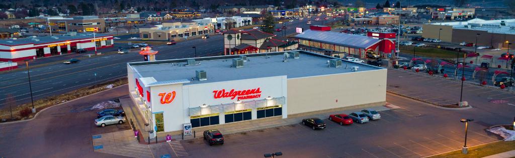 INVESTMENT HIGHLIGHTS LONG-TERM TRIPLE NET LEASE ~18 years remaining on primary lease term INVESTMENT GRADE TENANT Walgreens carries a Standard & Poor s credit rating of BBB STRONG DEMOGRAPHICS