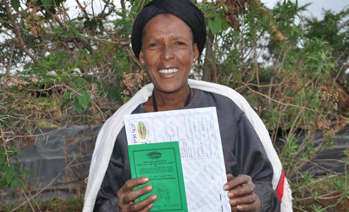 Mabeze engaged with a LIFT-trained Land Rental Service Provider to formalise the renting out of half of her land holding.