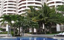 000 THB Beachfront condominium Popular mid class high rise condominiun in southern part of Jomtien directly by the beach