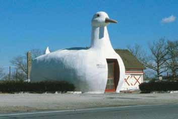 Duck Building Long Island, NY Architect Unknown, late 1960s Image: United States National Park Services Portland Building Portland, Oregon Michael Graves, 1982 Image: Steve Morgan its notions of