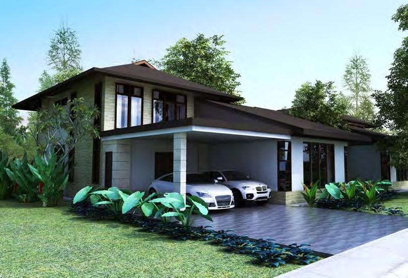 central Region Nusantara Series follow your bliss Nusantara bungalow homes are gracefully surrounded by nature.