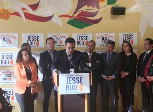 Page 2-LAWNDALE Bilingual News-Thursday, November 23, 2017 Jesse Ruiz Gains Endorsements for Attorney General Candidacy By: Nancy Marquez As primary elections are underway this March, Congressman