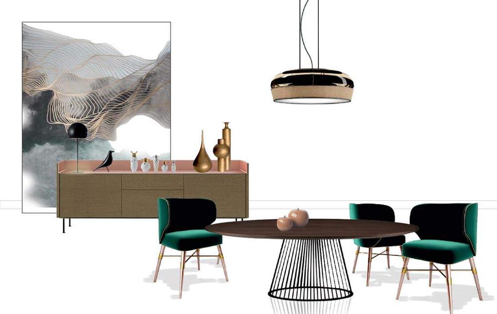 APARTMENT Dinning room Aesthetic concept