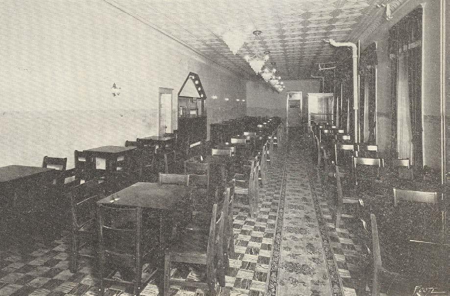 Plate10 Beer Parlor [sic], Bell Hotel, 1928.