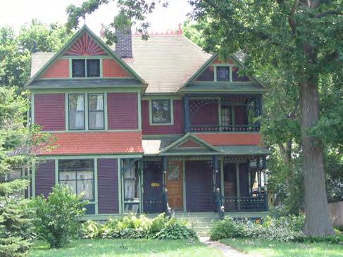 16. 712 Duff Avenue Professor Charles Curtiss and family lived in this elegant Queen Anne house.