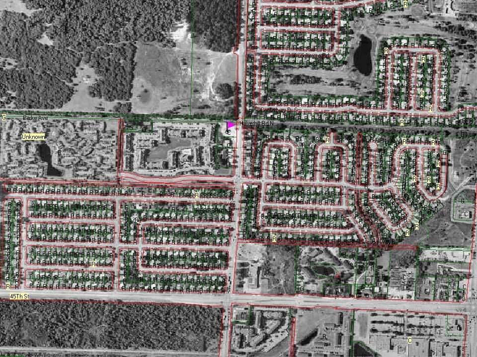 IRIS Map Printout Location: FL ~ Palm Beach County, Florida (Parcel Map) Map Scale: 0.