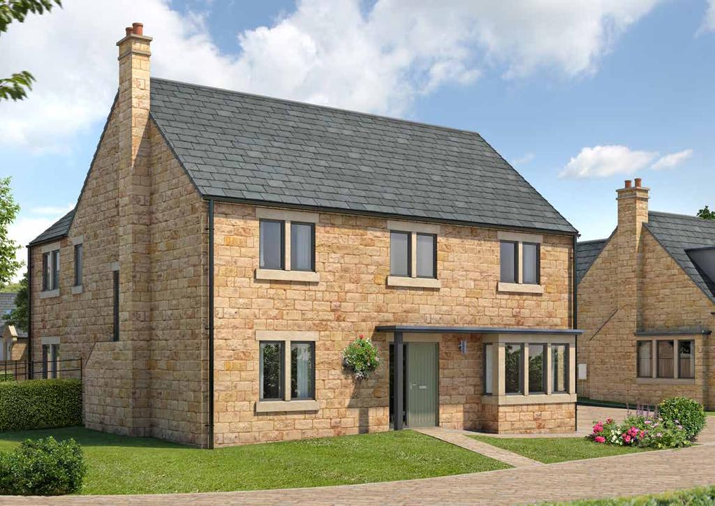 The Churchill 5 Bedroom Detached Family Home Real Stone Triple