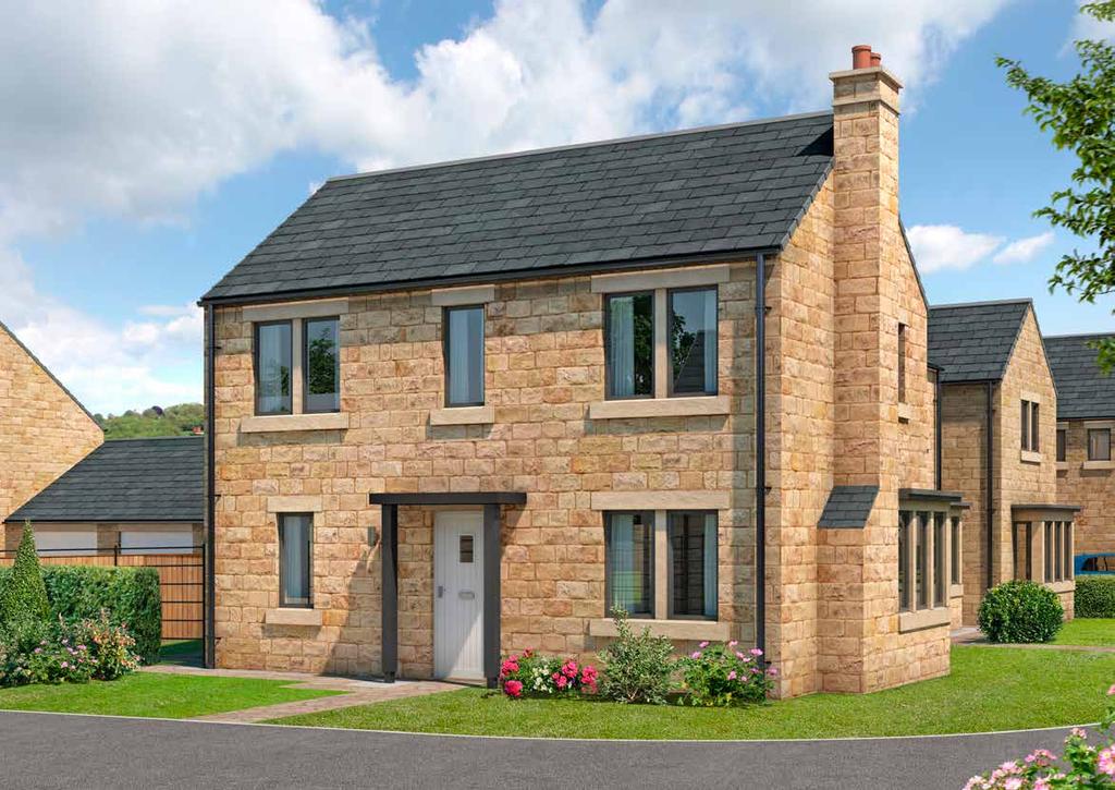 The Cook 3 Bedroom Semi-Detached Family Home Real Stone Triple