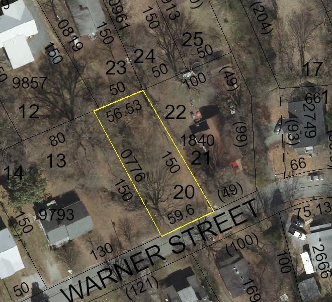 304 Warner Street, Thomasville Tax Id:16153000C0013A Vacant Lot in the City of