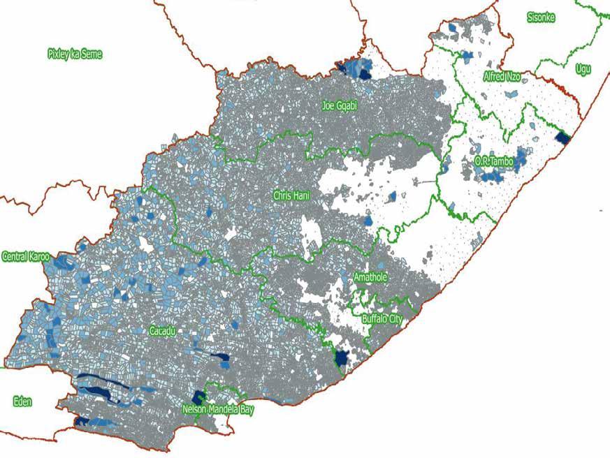 Map 1: Eastern Cape Province