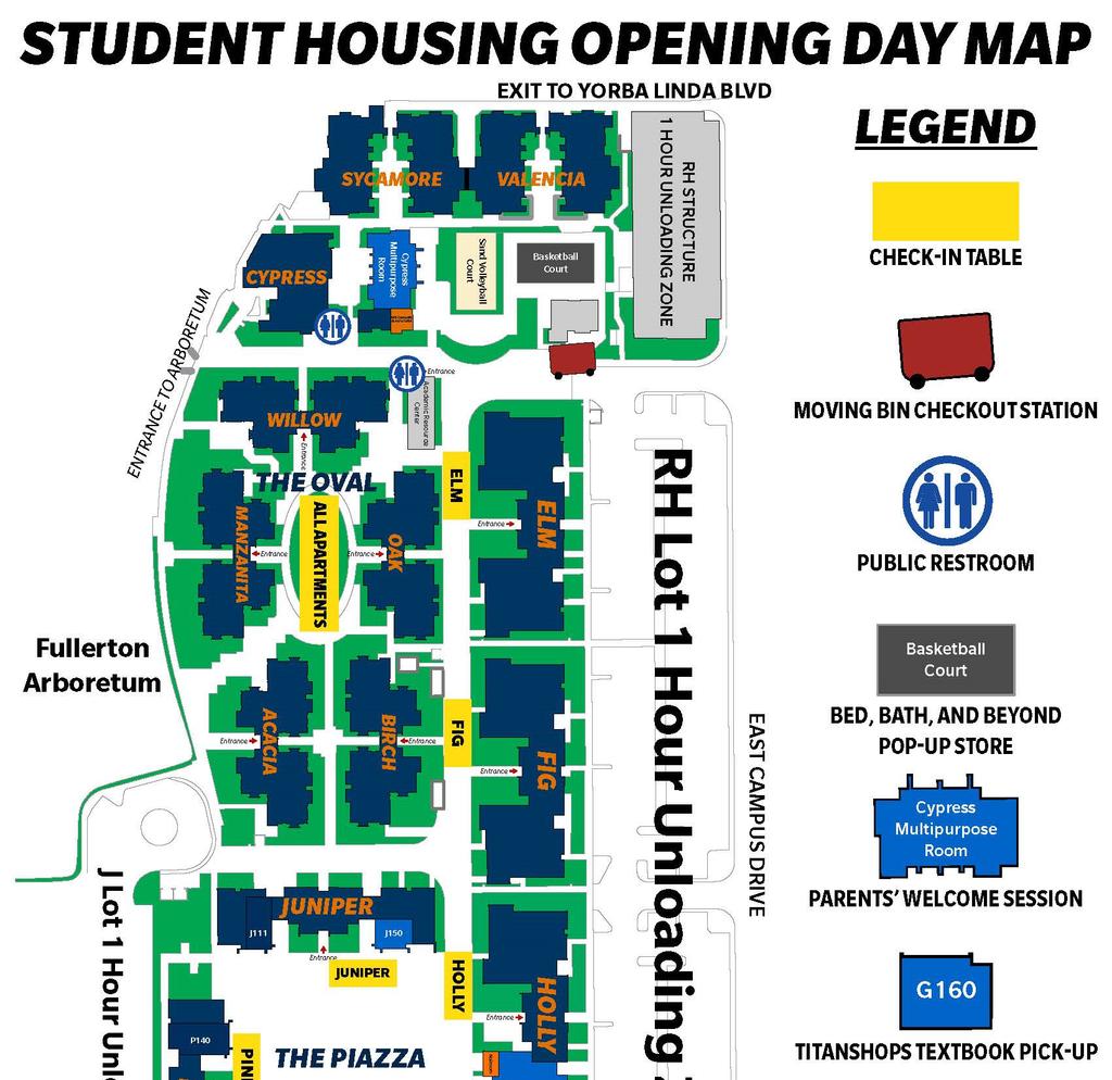 MAP OF STUDENT HOUSING AT CAL STATE FULLERTON QUESTIONS We