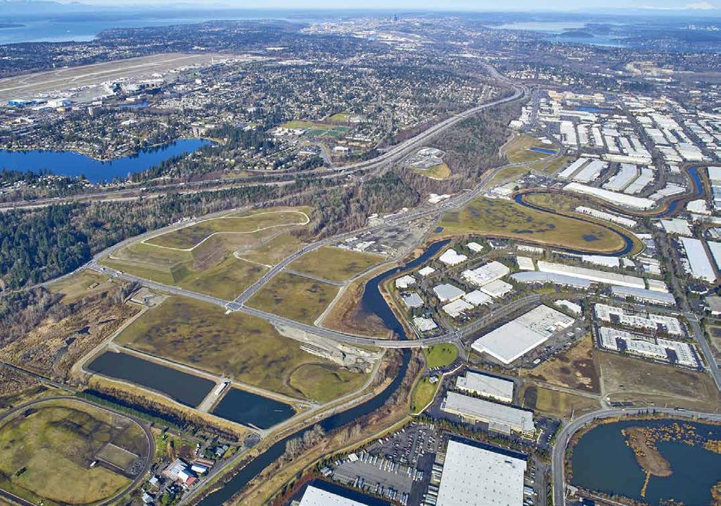 S 204th St LOCATION AERIAL DOWNTOWN SEATTLE 90 DOWNTOWN BELLEVUE SEA-TAC INTERNATIONAL AIRPORT 5 RENTON SEATAC SEATAC SITE TUKWILA ANGLE LAKE TUKWILA SOUTH SITES 5 Southcenter Parkway Orillia Rd S S