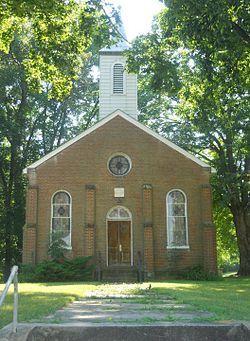 VORNKAHL Figure 16. Hanover Lutheran Church, Cape Girardeau, Missouri, built in 1887 and used until 1969. (Photo from Wikipedia.) Wilhelmina married Christian Lowes (5 May 1829) in Hackenstedt.