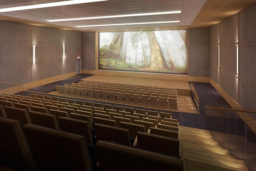 190 SEAT - FILM/LECTURE THEATRE Multiple screening formats