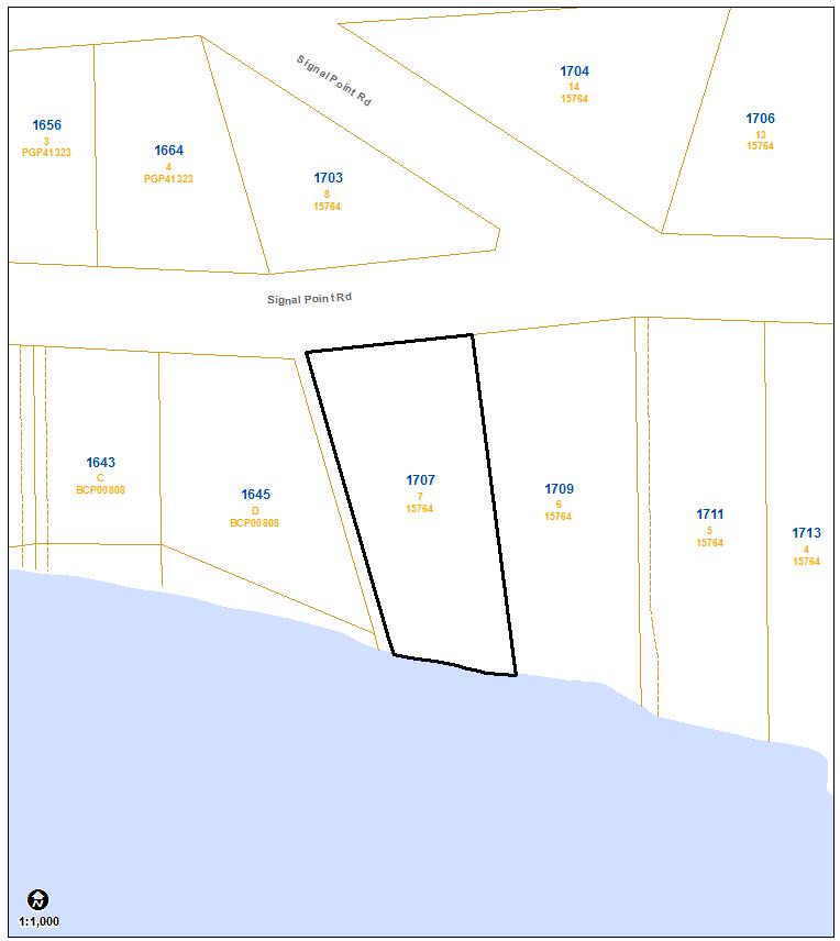 SUBJECT PROPERTY MAP 1707 SIGNAL POINT ROAD Page 52 of 145