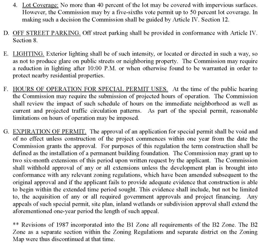 Location Overview Zoning Regulations PAGE