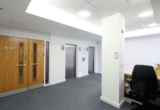 There is also a separate ground floor entrance that has been created for Hunt & Hunt Solicitors.
