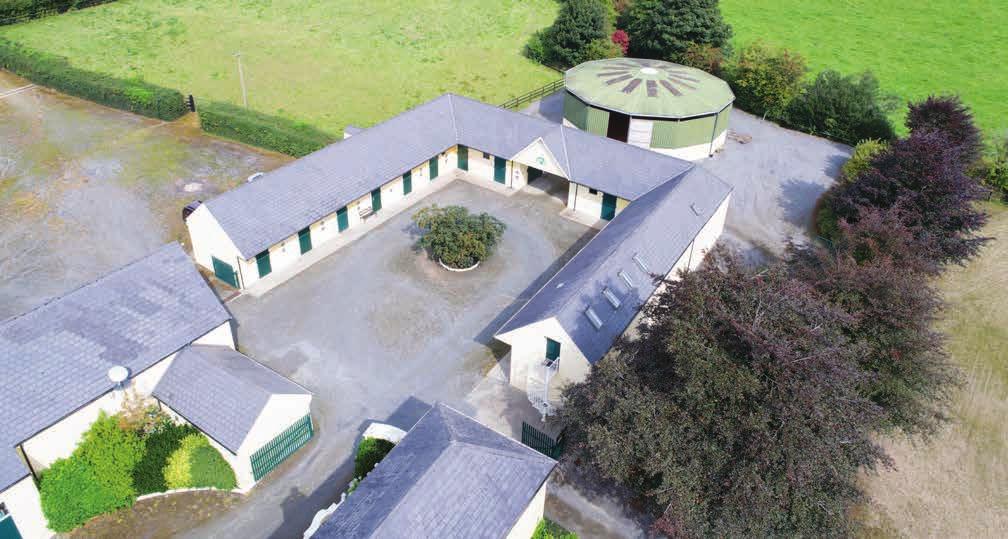 BALLYBAUN STUD, RATHNURE, ENNISCORTHY, COUNTY WEXFORD, IRELAND A MAGNIFICENT PERIOD HOME WITH SUPERB STUD FARM FACILITIES, PRIVATELY LOCATED ON APPROX. 42.