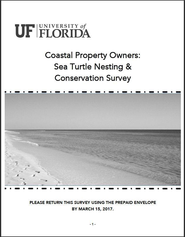 THE SURVEY SOUGHT TO UNDERSTAND: - single-family coastal homeowners understanding of, attitude towards, motivations for, and interest in coastal conservation easements
