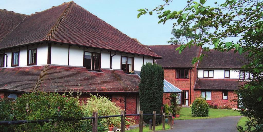 1 Sheltered Housing with Mobile Support Service Dyson Court, Rose Hill, Dorking Dyson Court has 9 studio flats, 14 one bedroom flats and one two bedroom flat over floors.