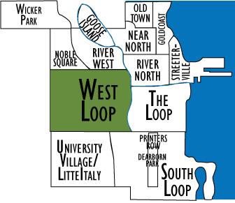The West Loop: Rent Prices Number of Bedrooms Average Rent Studio