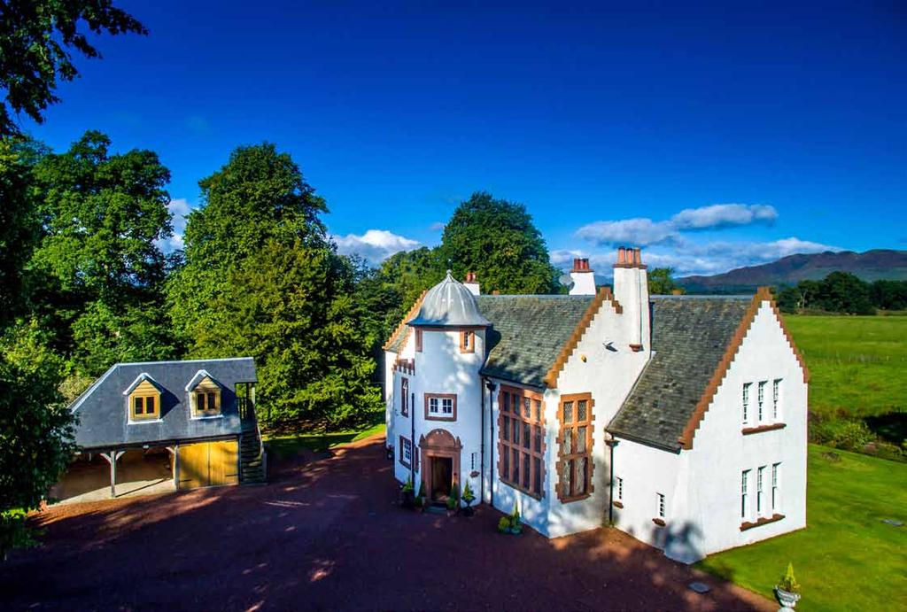 A fine Baronial country house near Loch