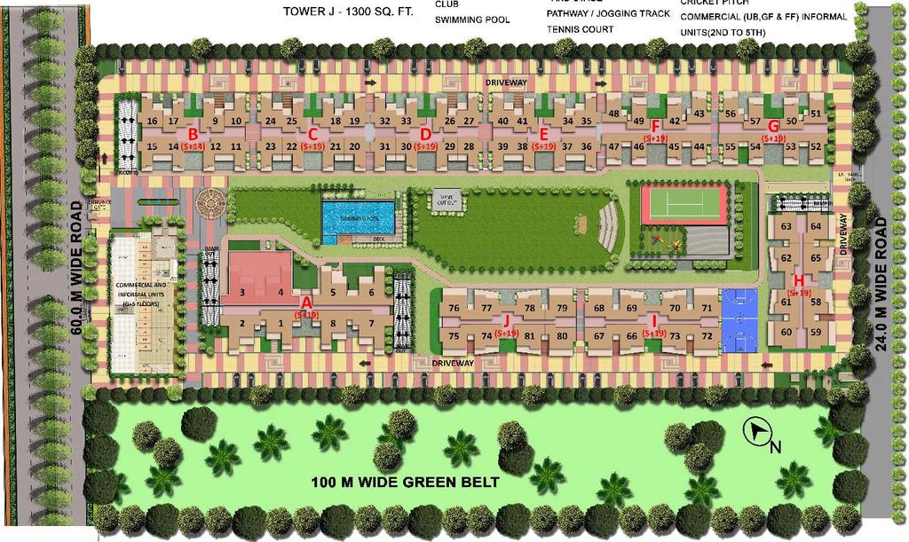 TO GAUR CITY Sub-lease deed of plot no-gh-01a,sec-omicron-1,gr.noida-area-3278080 sq. metre, M/s UP Township Infrastructure Pvt.