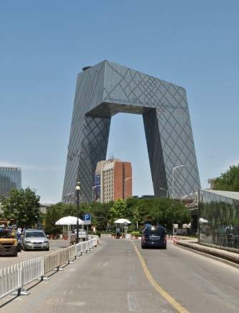 Asia & Australasia: Winner CCTV, Beijing, China The unmistakable twisted form of the