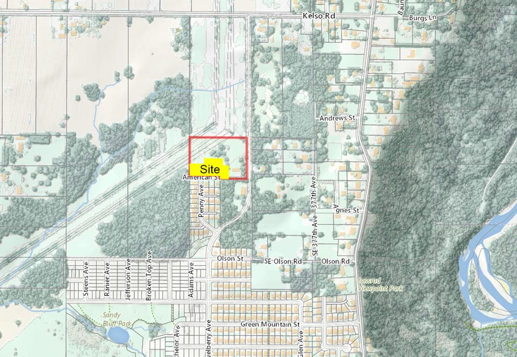 INTRODUCTION: This application requests Tentative Plat approval for a 7 lot subdivision. The subject property is a portion of Tax Lot 700 of Clackamas County Assessor s Map 2 4E 11AC.