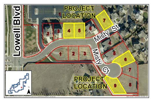Public Hearing on Proposed Pinnacle North Planned Unit Development Plan and Site Development Plan Text Amendments Agenda Title: Location: East of Lowell Boulevard at Misty Street Applicant: Carapace
