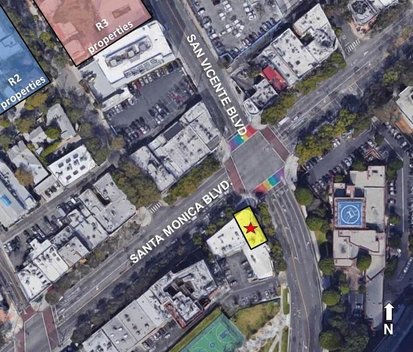 E. Location: 8900 Santa Monica Blvd. F. Zoning / General Plan: CC1 (Commercial, Community 1) G. Environmental Status: Categorically Exempt per CEQA Section 15301 (Existing Facilities) H.