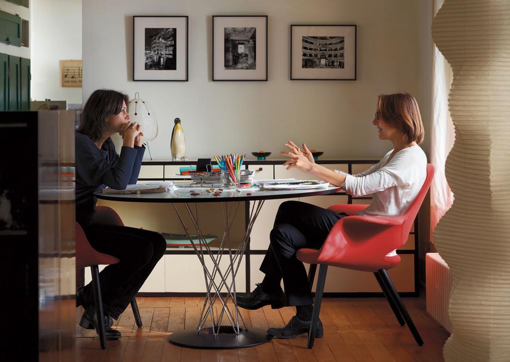 Organic Chair Charles Eames & Eero Saarinen, Noguchi Dining Table