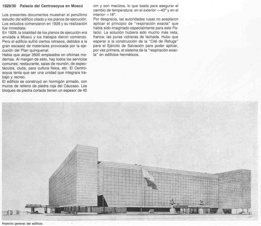 Le Corbusier Centrosoyuz