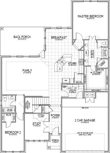 T h e g i a n a 1st Floor 4 Bedroom, 3 Bathroom *SqFt may slightly vary per elevation 3,010 Square Feet Living 3,880 Square