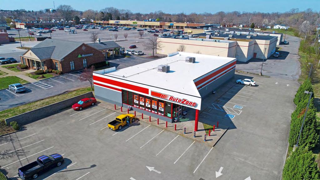 INVESTMENT HIGHLIGHTS Actual Property Image 44 Investment Summary Absolute NNN Lease Ground Lease Investment Opportunity with Zero Landlord Responsibilities Corporately Guaranteed Lease by AutoZone,