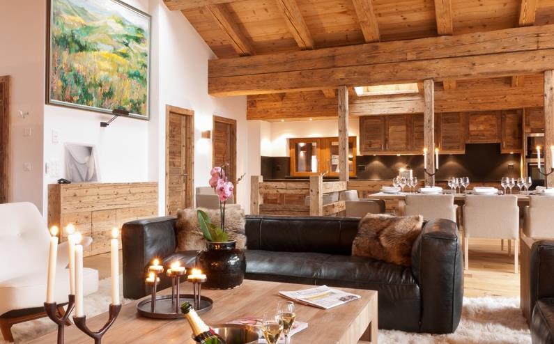 apartment Voluminous living areas with old wood beams Central position, convenient